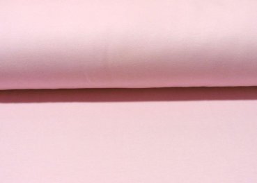Sommersweat uni rosa, French Terry nicht angeraut